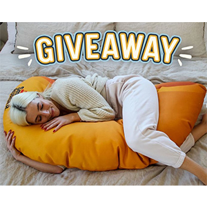 Free Smash Burger Body Pillow