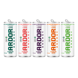 Free Ardor Energy Sparkling Water