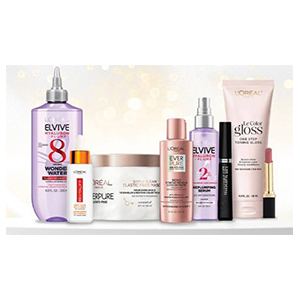 Free L’Oreal Paris Beauty Set