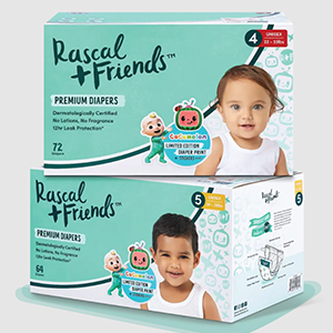 Free Rascal + Friends Diapers