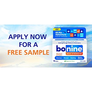 Free Bonine Motion Sickness Tablets