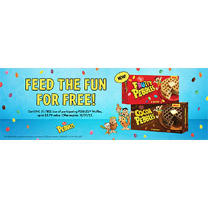 Free PEBBLES™ Waffles