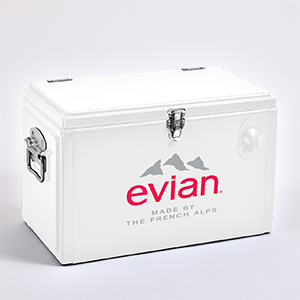 Free Evian Cooler