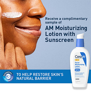 Free CeraVe Face Lotion