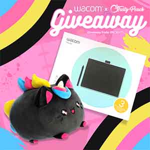 Free Wacom Intuos Drawing Tablet