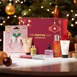 Free LOOKFANTASTIC Christmas Beauty Box