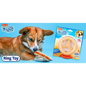 Free Chew ‘n Clean Ring Dog Toy