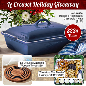 Free Le Creuset Heritage Casserole Dish
