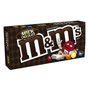 Free M&M’s Chocolate Box