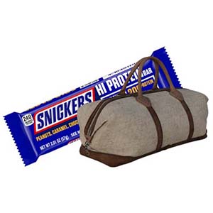 Free Snickers Branded Duffle Bag