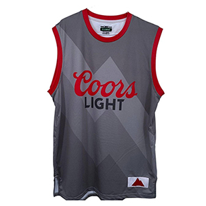 Free Coors Light Basketball Jersey