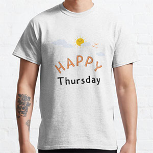 Free Happy Thursday T-Shirt