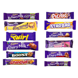 Free Cadbury Chocolate Products