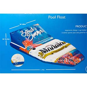 Free Modelo Pool Float