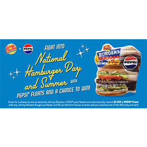 Free Pepsi Pool Float
