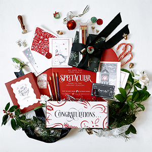Free Christmas Stationery Box