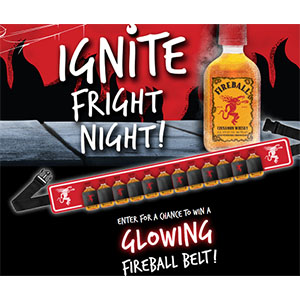 Free Fireball Halloween Glowing Belt