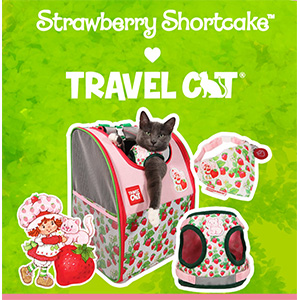 Free Cat Strawberry Shortcake Travel Set