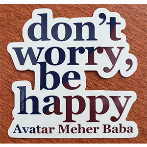 Free Don’t Worry, Be Happy Sticker