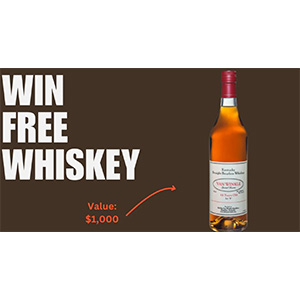 Free Pappy Van Winkle Bottle