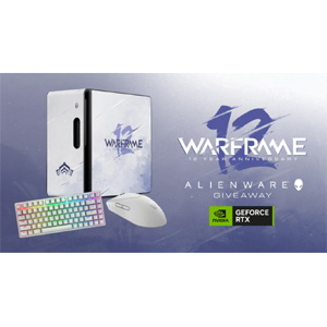 Free ALIENWARE X WARFRAME PC