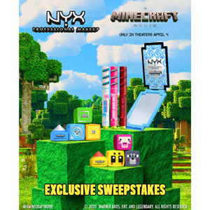 Free NYX MineCraft Makeup Set