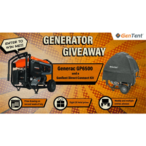 Free Generac GP6500 Portable Generator