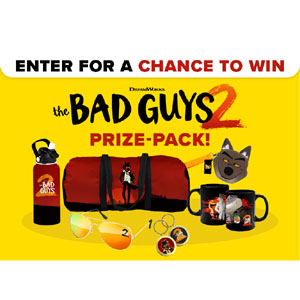 Free Bad Guys Prize Pack