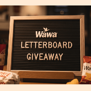 Free Wawa Letterboard