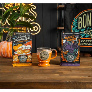 Free Bones Coffee Pumpkin Mug