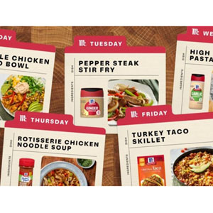Free McCormick Spice Pack