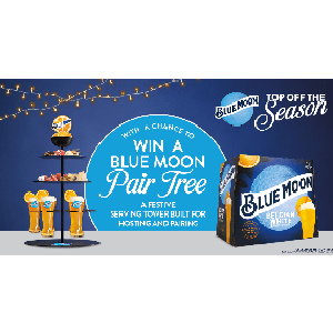 Free Blue Moon Drinking Glasses