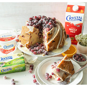 Free Crystal Creamery Holiday Baking Products