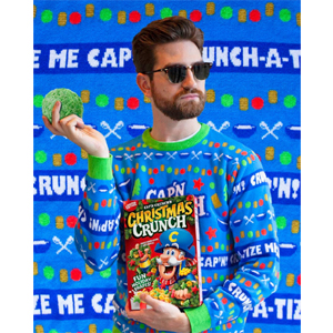 Free Cap’n Crunch Holiday Sweater