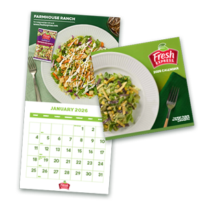 Free Fresh Express 2026 Caledar