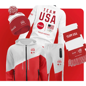 Free Coca-Cola & Team USA 2026 swag
