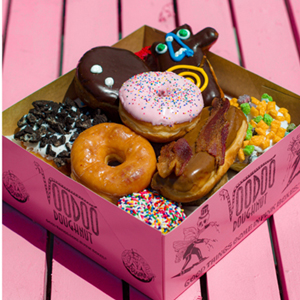 Free Voodoo Dozen Donuts