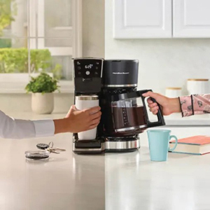 Free Hamilton Beach® 2-Way Coffee Maker