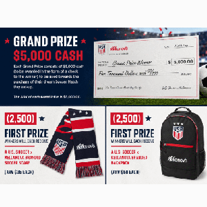 Free U.S. Soccer Backpack