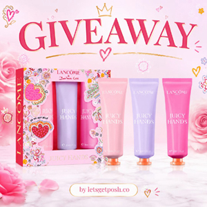 Free Lancôme Hand Cream Trio Gift Set