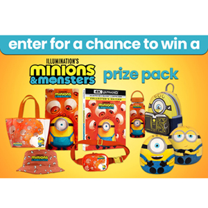 Free Minions & Monsters Prize Pack