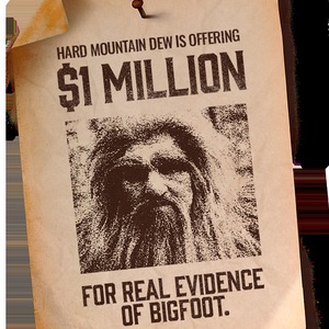 Free Hard Mountain Dew Bigfoot Bounty