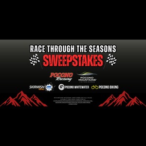 Pocono Raceway Race Through the Seasons Sweepstakes art